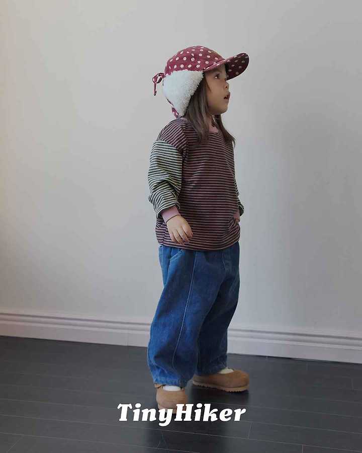 Cozy Loose Denim Pants by Hiker for Child - view 11