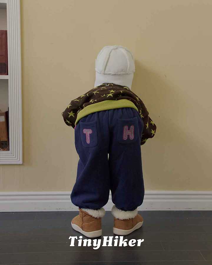 Tiny Embroidery Jogger Pants by Hiker for Child - view 7