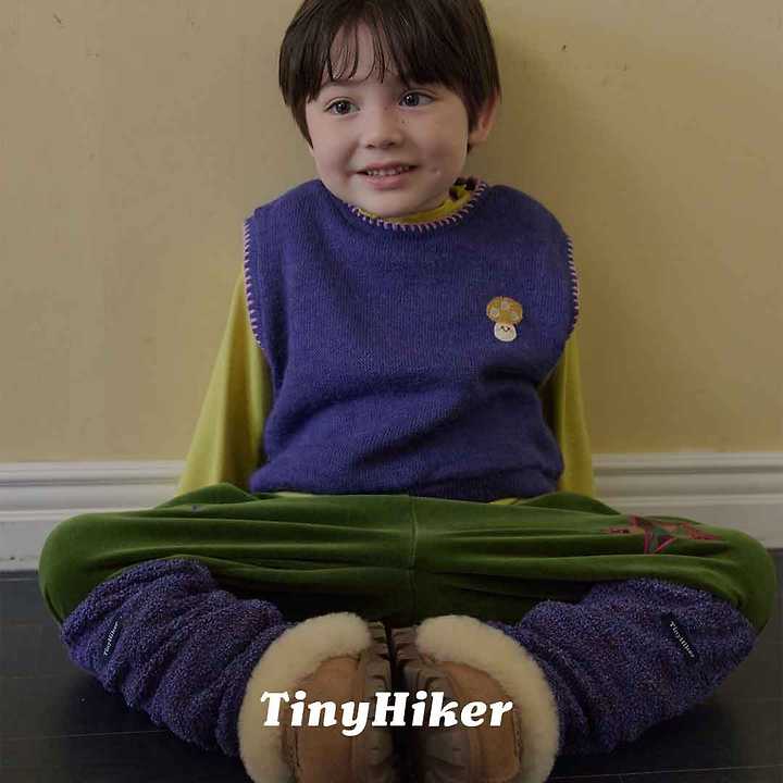 Mushroom Melange Vest by Hiker for Child - view 4