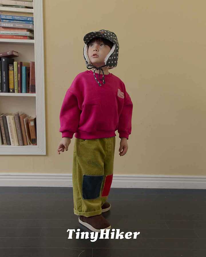 Patch Corduroy Pants by Hiker for Child - view 8
