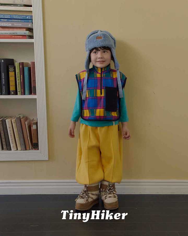 Tiny Embroidery Jogger Pants by Hiker for Child - view 10