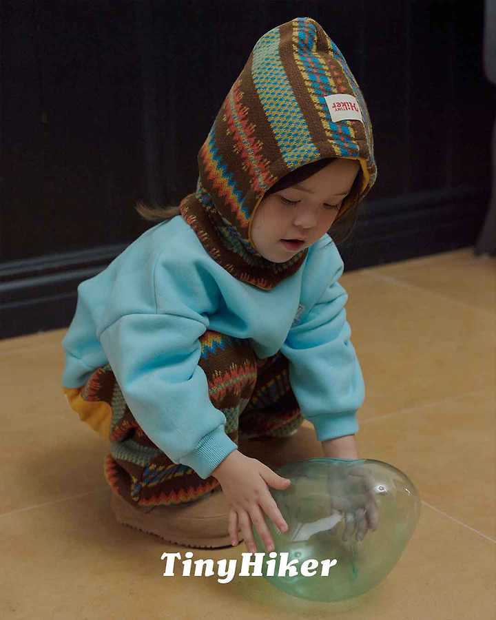 Tiny Embroidery Sweatshirt by Hiker for Child - view 12