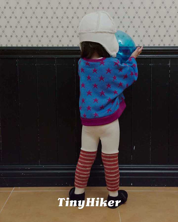 Star Gram Knit Sweatshirt by Hiker for Child - view 12