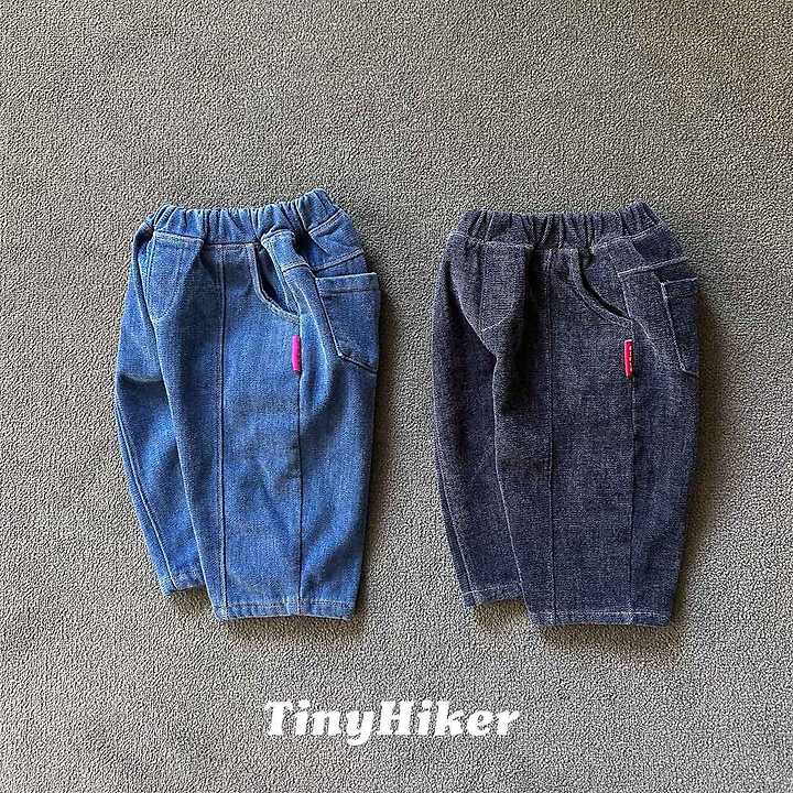Cozy Loose Denim Pants by Hiker for Child - view 1