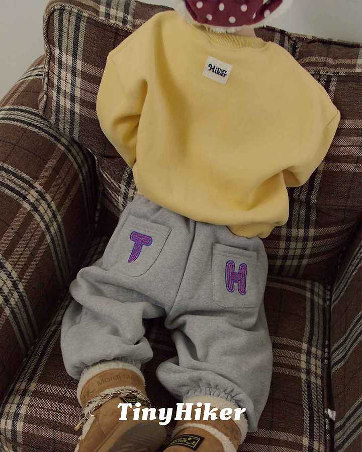 Tiny Embroidery Jogger Pants by Hiker for Child - view 12