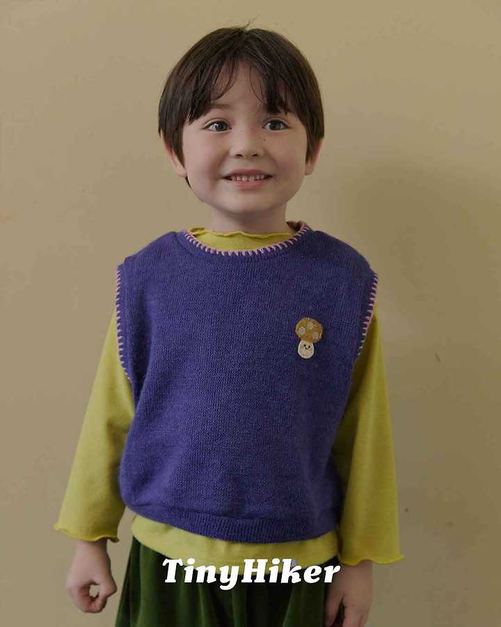 Color Pop Lettuce Trim Tee by Hiker for Child - view 8
