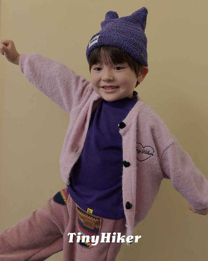 Color Pop Lettuce Trim Tee by Hiker for Child - view 6