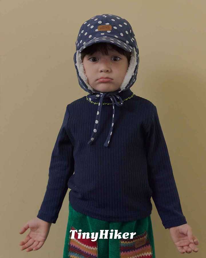 Duck Fit Pin Tuck Turtleneck Tee by Hiker for Child - view 7