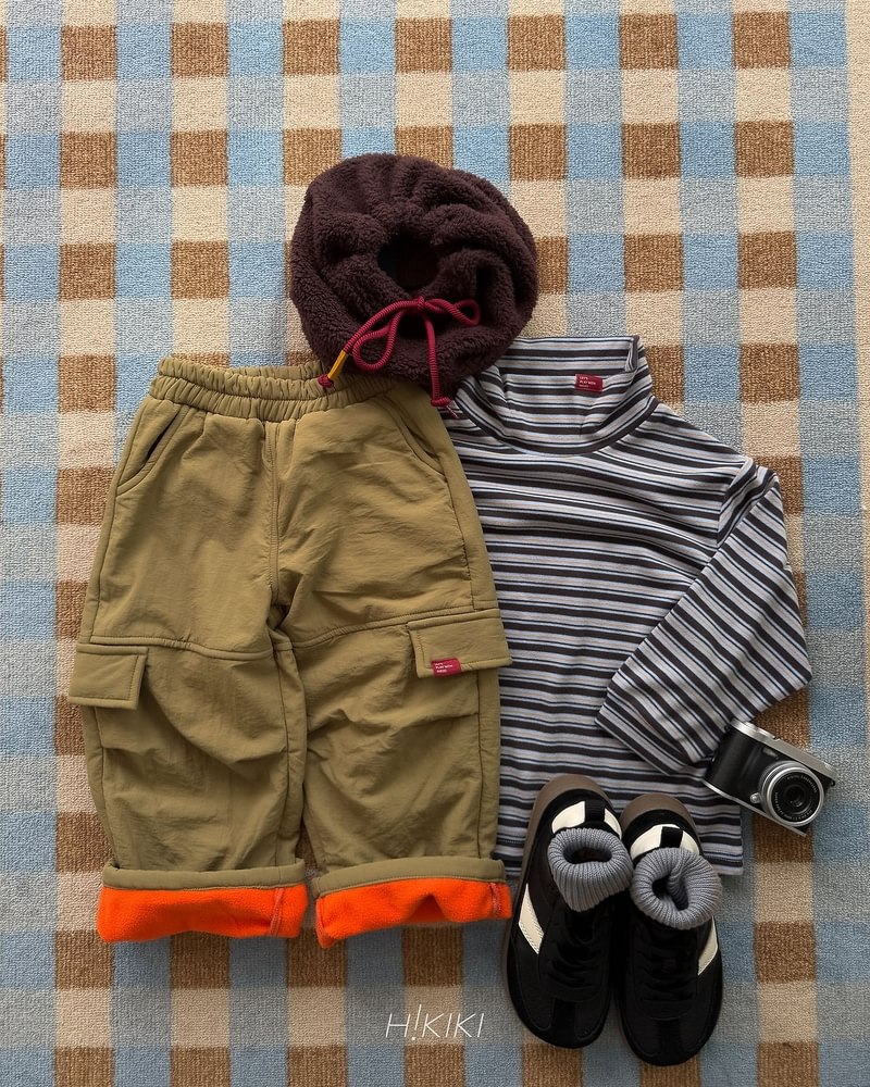 Striped Big Turtleneck Tee by Hikiki for Child - view 3