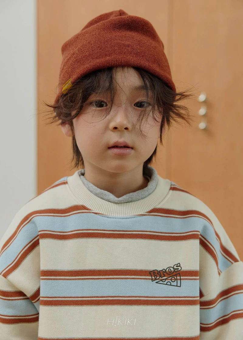 Bros Striped Sweatshirt by Hikiki for Child - view 4