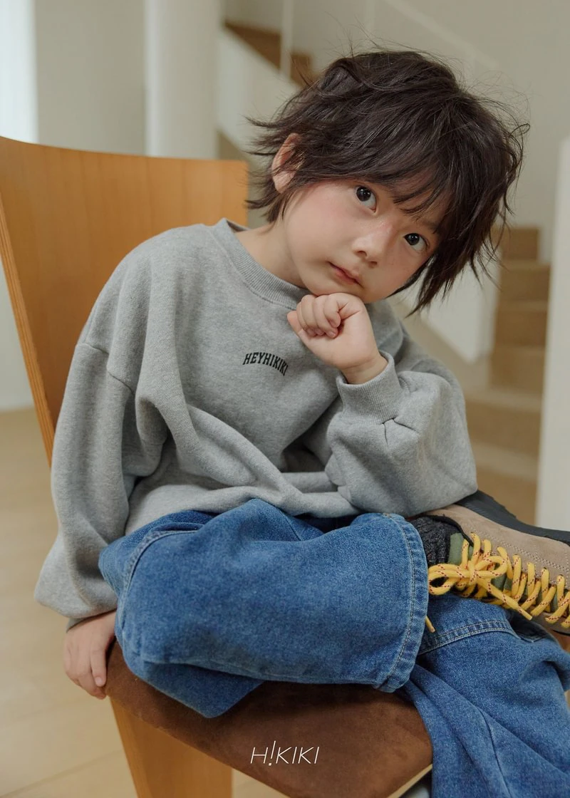 Hey Haki Sweatshirt by Hikiki for Child - view 4