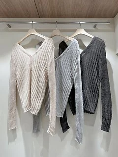 Two-Way Both V-Neck Button Cardigan by J dew for Women - view 1