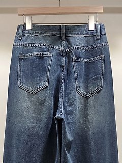 Dada Straight Denim Pants by J dew for Women - view 3
