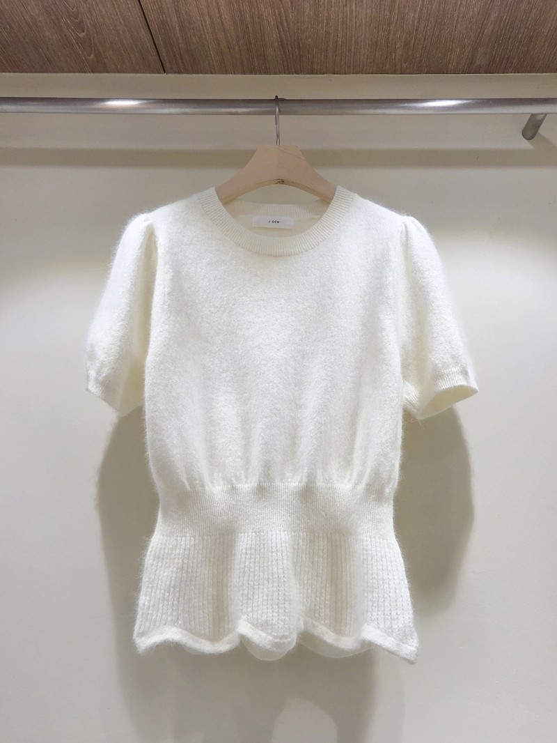 Angora Flow Short-Sleeve Knit by J dew for Women - view 2