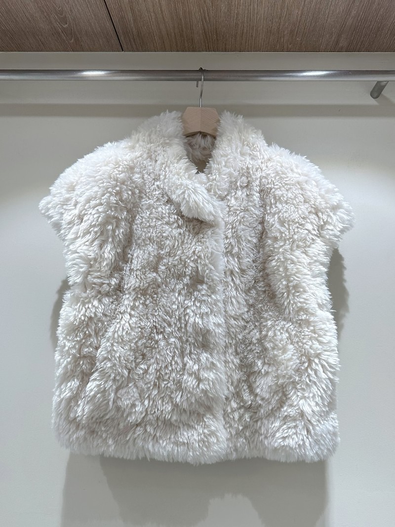Mongle Fur Vest by J dew for Women - view 1