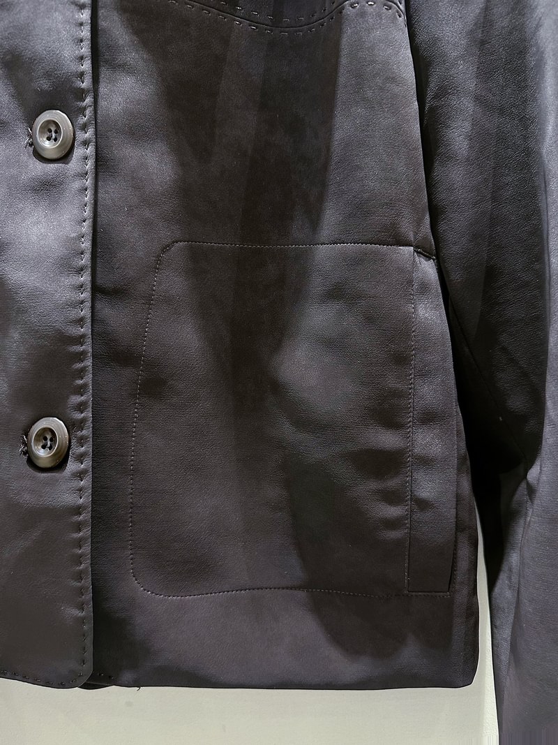 Hoshi Leather Jacket by J dew for Women - view 12