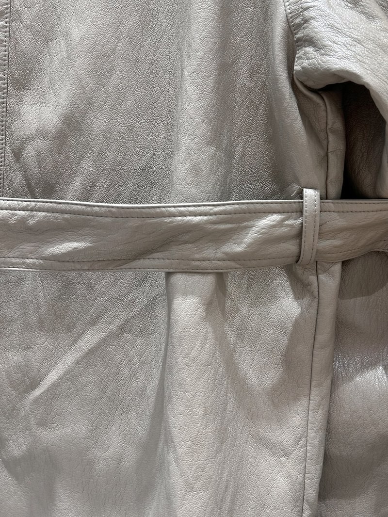 Leather High-Neck Trench Coat by J dew for Women - view 10