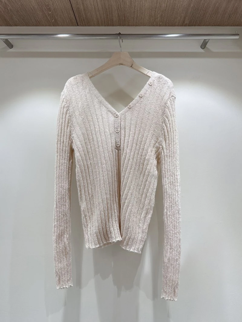 Two-Way Both V-Neck Button Cardigan by J dew for Women - view 3