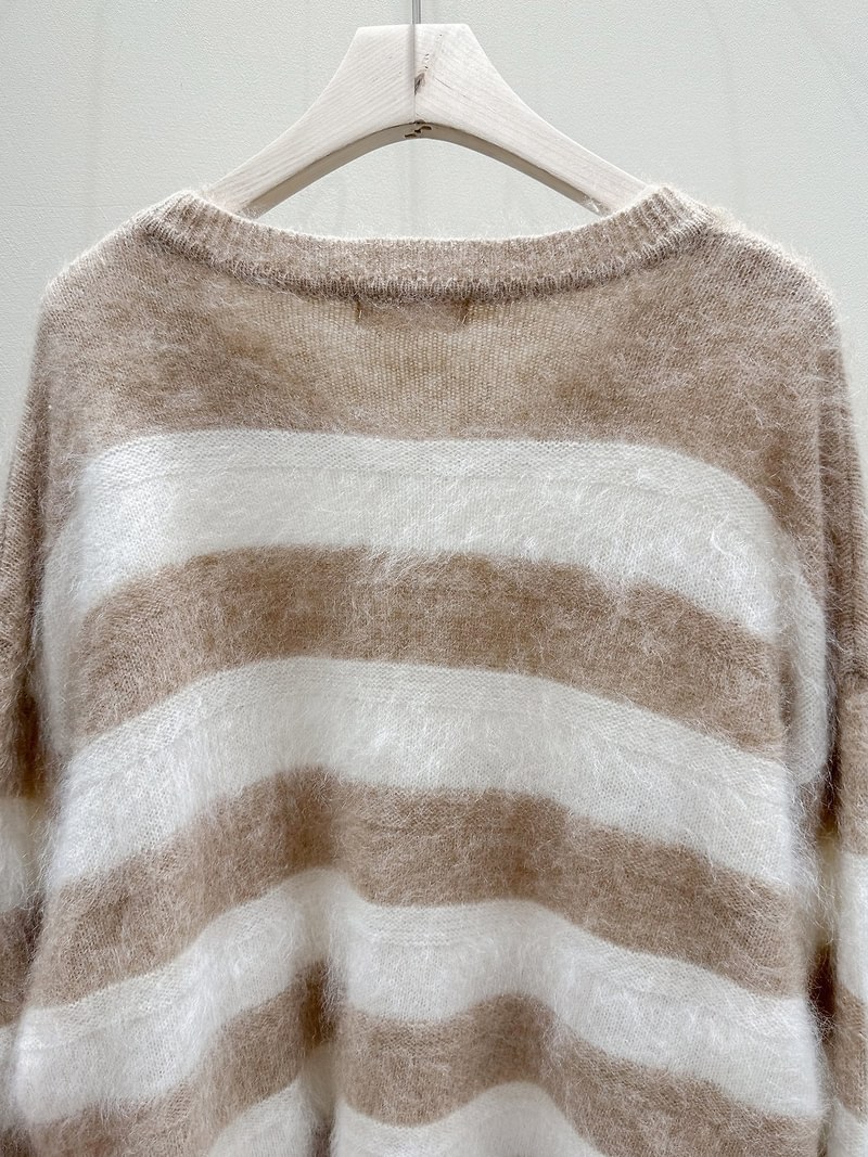Cashmere Hairy Stripe Knit by J dew for Women - view 6
