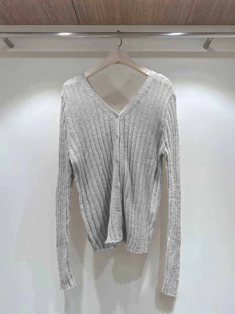 Two-Way Both V-Neck Button Cardigan by J dew for Women - view 4