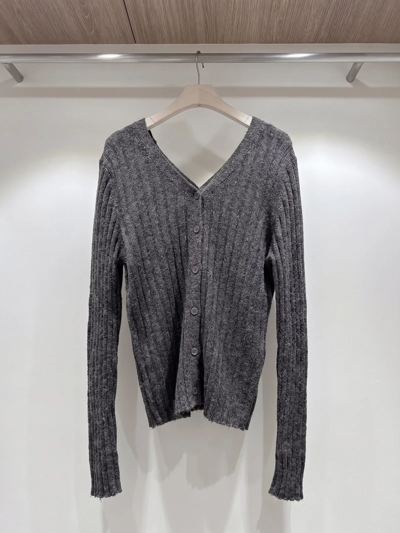 Two-Way Both V-Neck Button Cardigan by J dew for Women - view 6