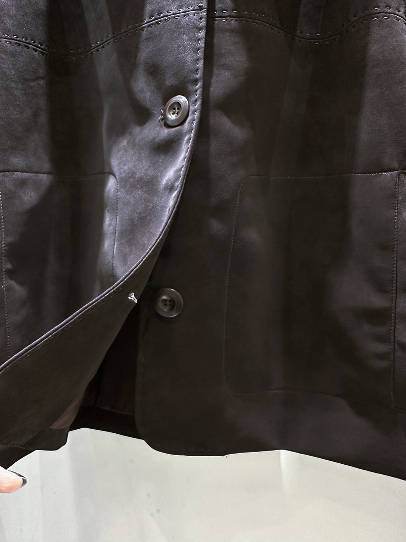 Hoshi Leather Jacket by J dew for Women - view 10