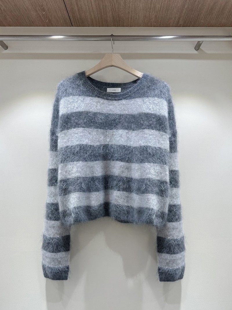 Cashmere Hairy Stripe Knit by J dew for Women - view 3