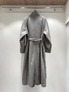 Leather High-Neck Trench Coat by J dew for Women - view 3