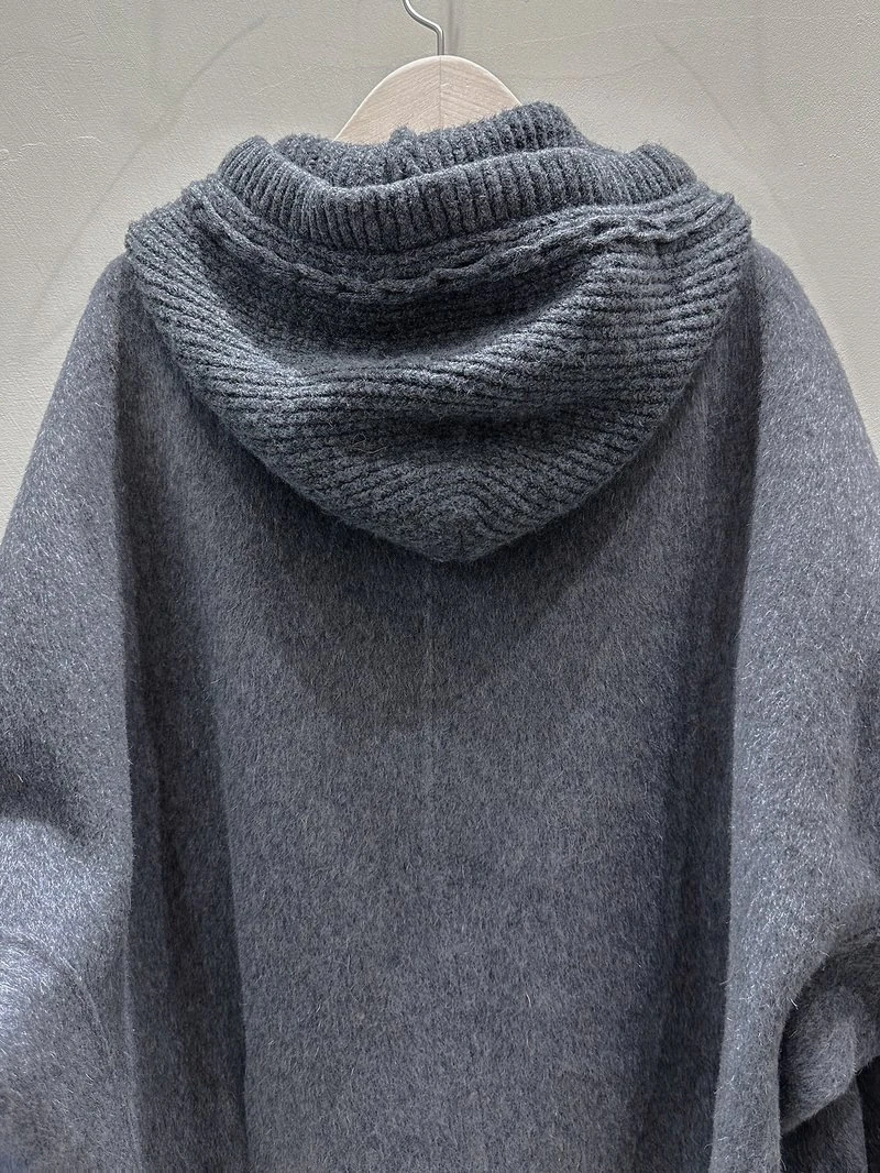 Knit Hooded Handmade Jacket by J dew for Women - view 5