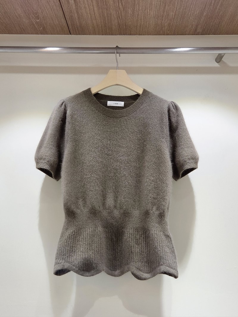 Angora Flow Short-Sleeve Knit by J dew for Women - view 1