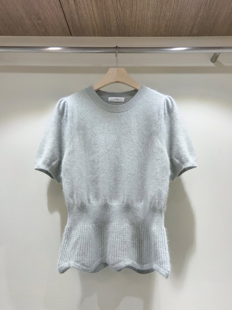 Angora Flow Short-Sleeve Knit by J dew for Women - view 3