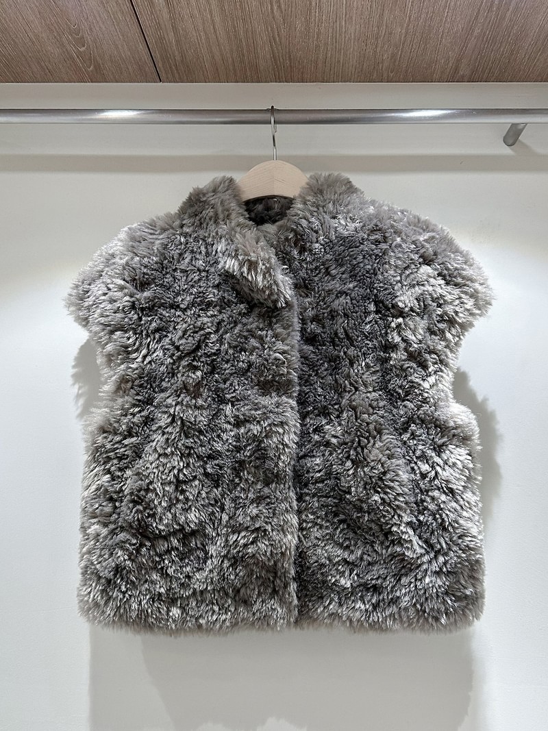 Mongle Fur Vest by J dew for Women - view 2