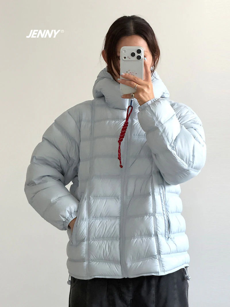 Space Duck Down Lightweight Padded Jacket by Jenny Basic for Child - view 11