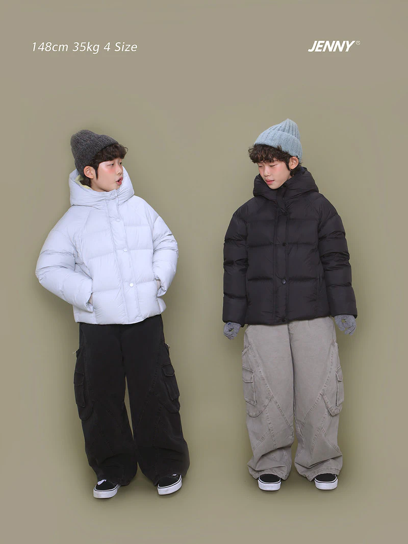 Soft Duck Down Padded Jacket by Jenny Basic for Child - view 5