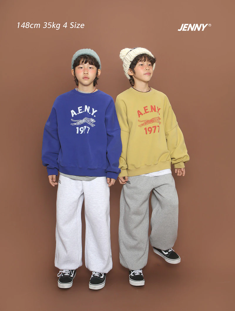 Basic Fleeced Jogger Pants by Jenny Basic for Child - view 2