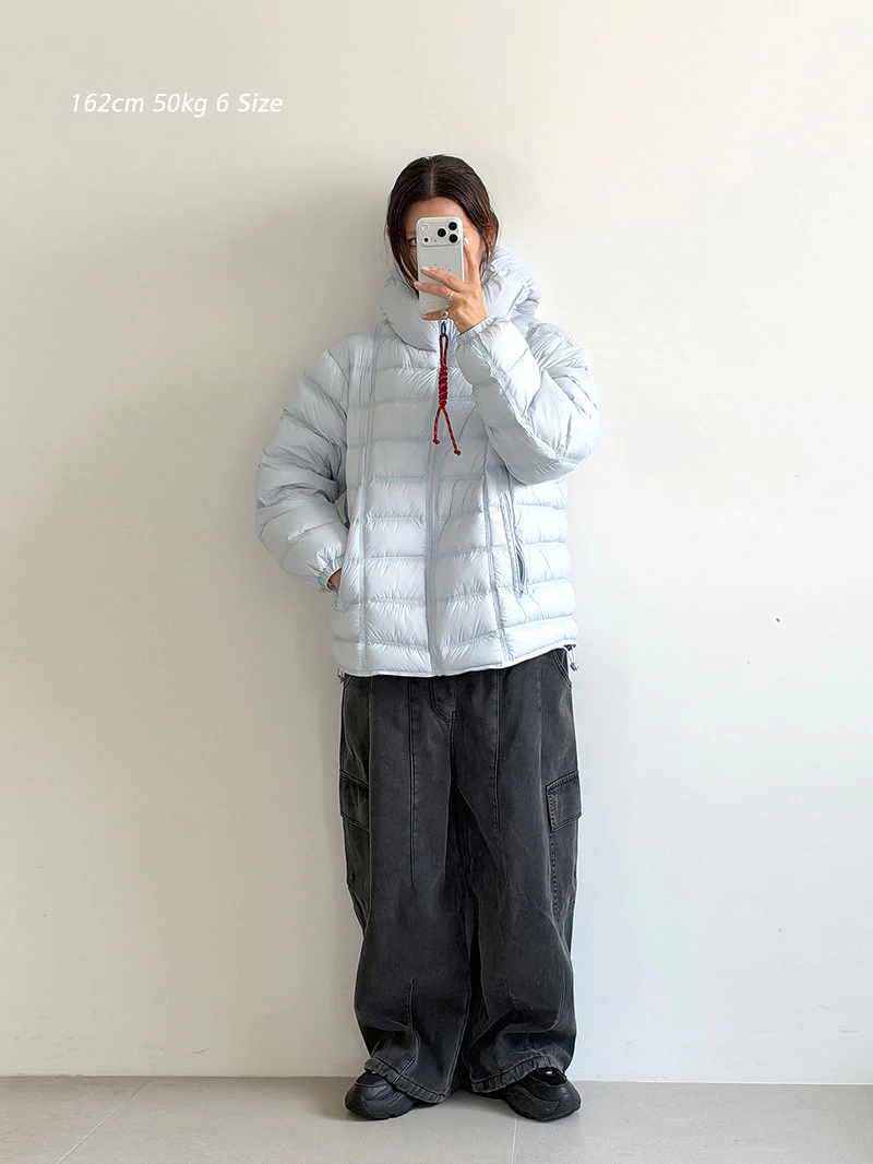 Space Duck Down Lightweight Padded Jacket by Jenny Basic for Child - view 12