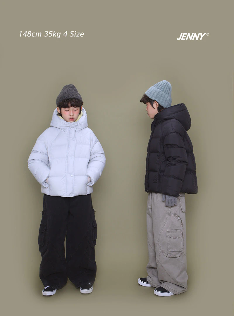 Soft Duck Down Padded Jacket by Jenny Basic for Child - view 6