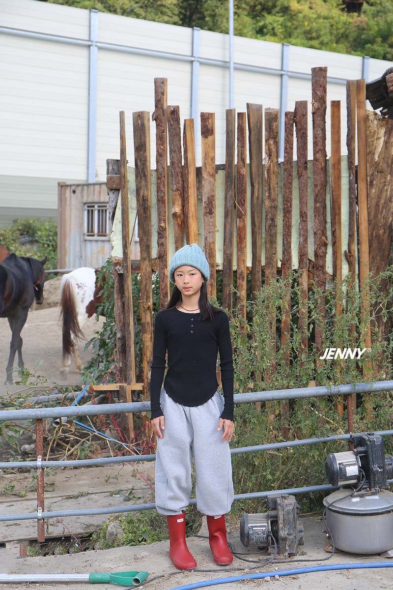 Strong Button Ribbed Tee by Jenny Basic for Child - view 10