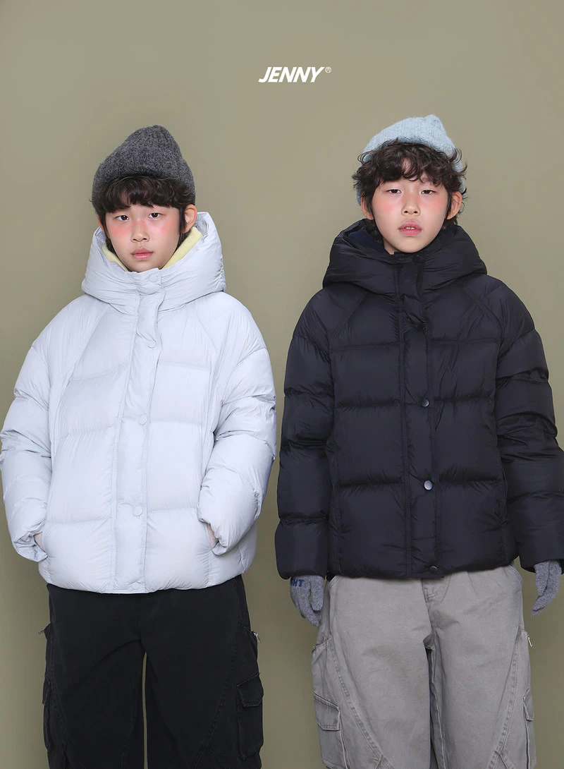 Soft Duck Down Padded Jacket by Jenny Basic for Child - view 8