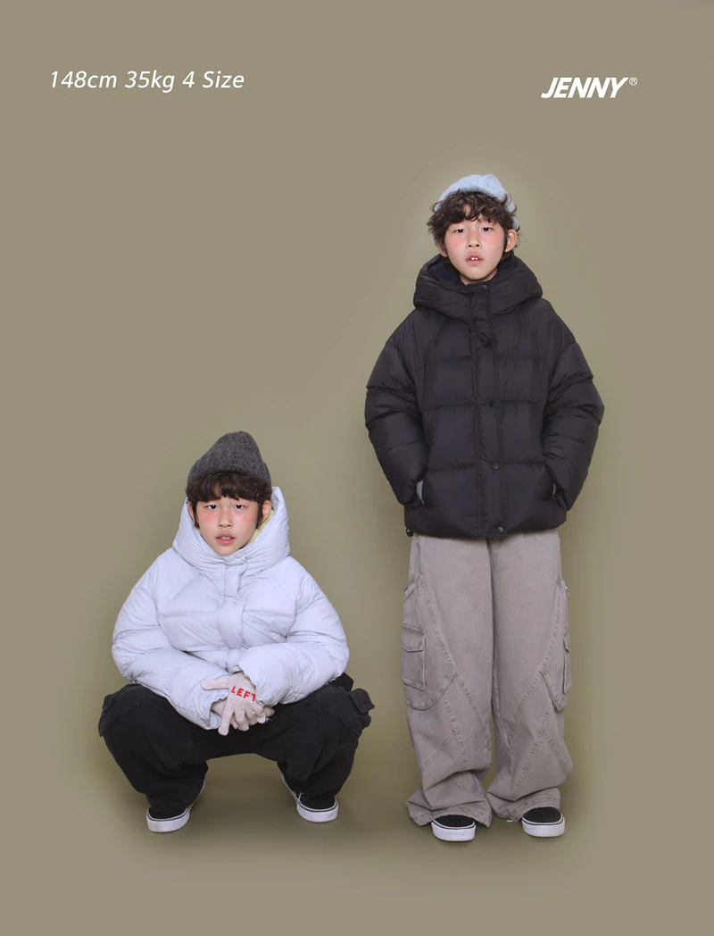 Soft Duck Down Padded Jacket by Jenny Basic for Child - view 11