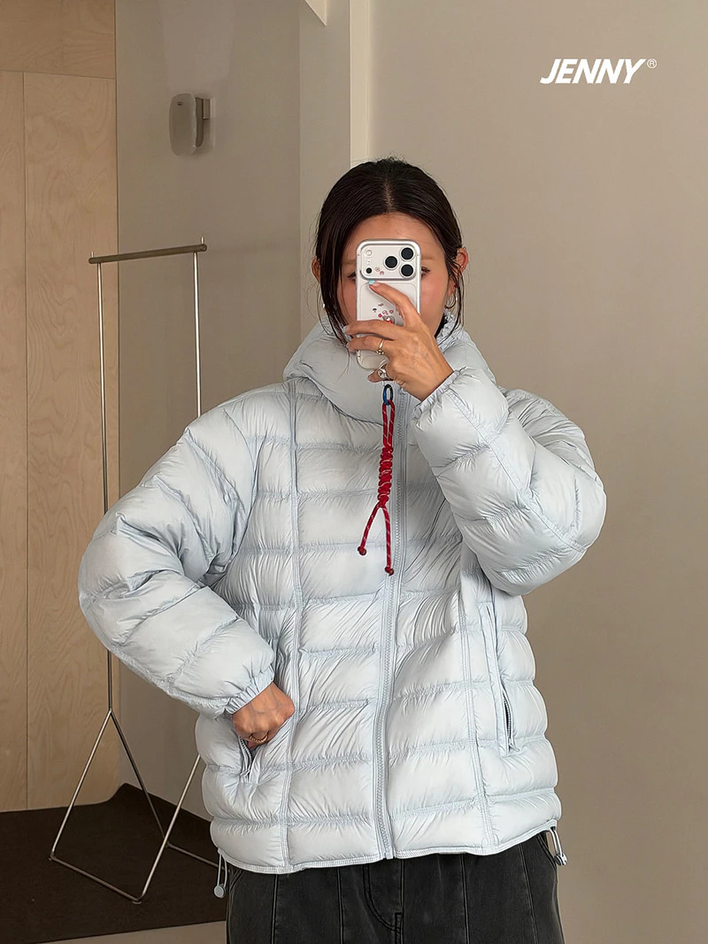 Space Duck Down Lightweight Padded Jacket by Jenny Basic for Child - view 2
