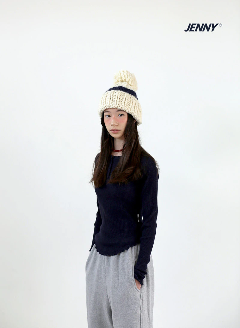 Basic Fleeced Straight Pants by Jenny Basic for Child - view 4
