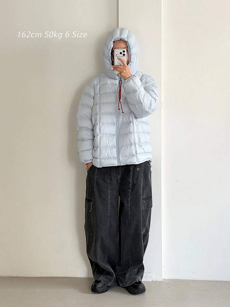 Space Duck Down Lightweight Padded Jacket by Jenny Basic for Child - view 6