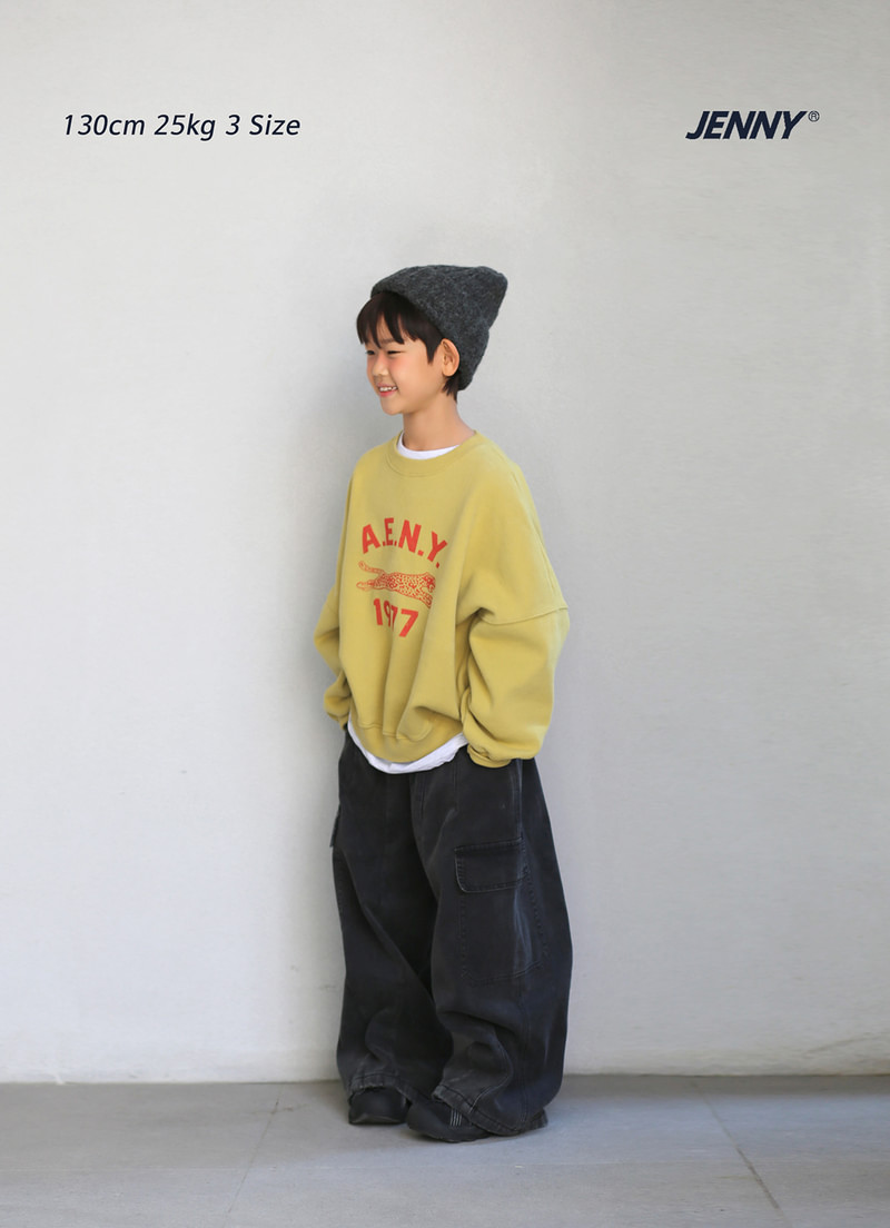 2615 Fleece Black Denim by Jenny Basic for Child unisex - view 5