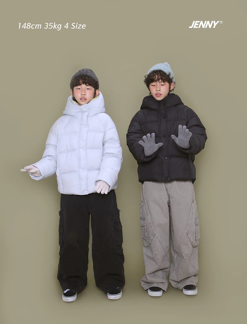 Soft Duck Down Padded Jacket by Jenny Basic for Child - view 3