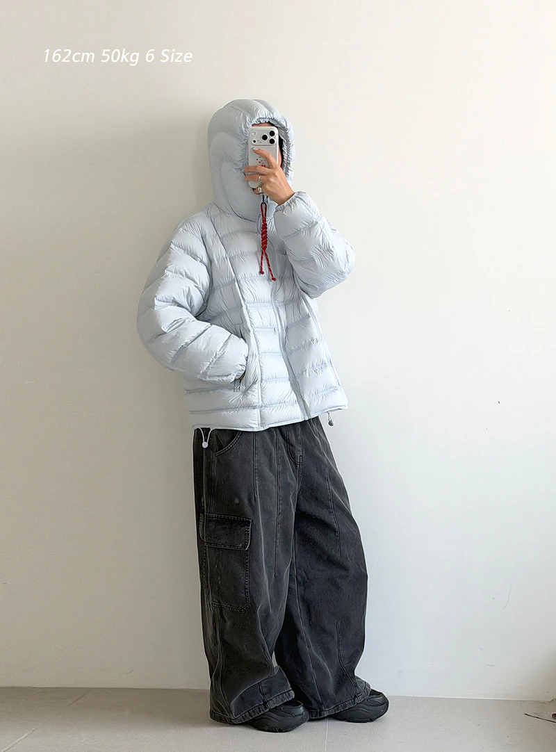 Space Duck Down Lightweight Padded Jacket by Jenny Basic for Child - view 10