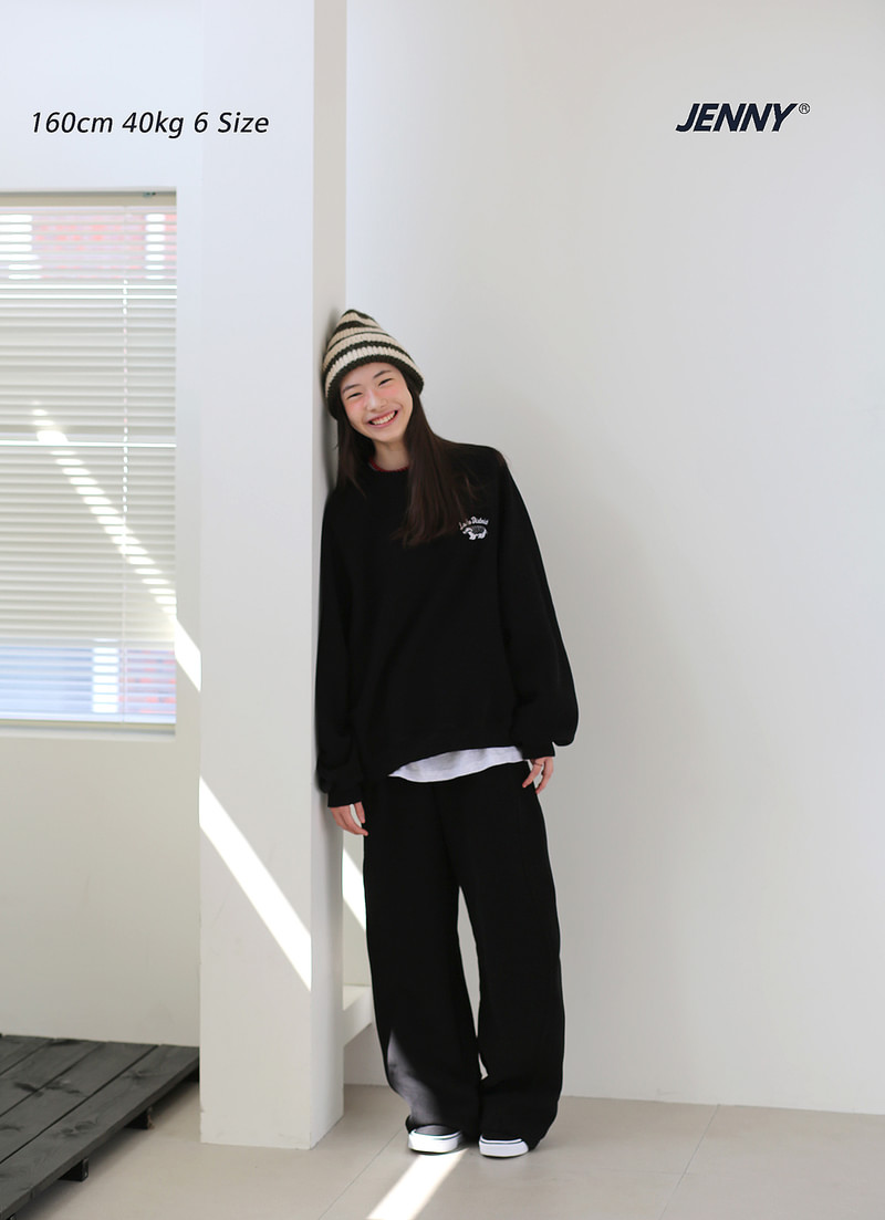 Basic Fleeced Straight Pants by Jenny Basic for Child - view 9