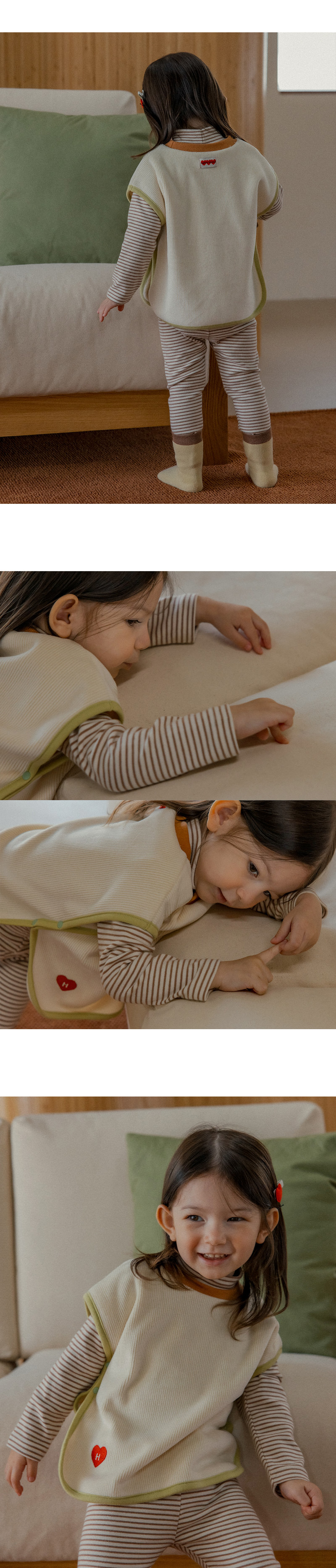 Eli Double Velour Tunic Vest by Kids Clara for Baby - view 6