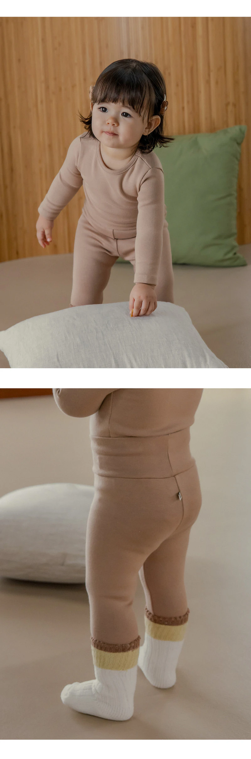 Pure Basic Modal Fleece Comfy Belly Baby by Kids Clara for Baby - view 5