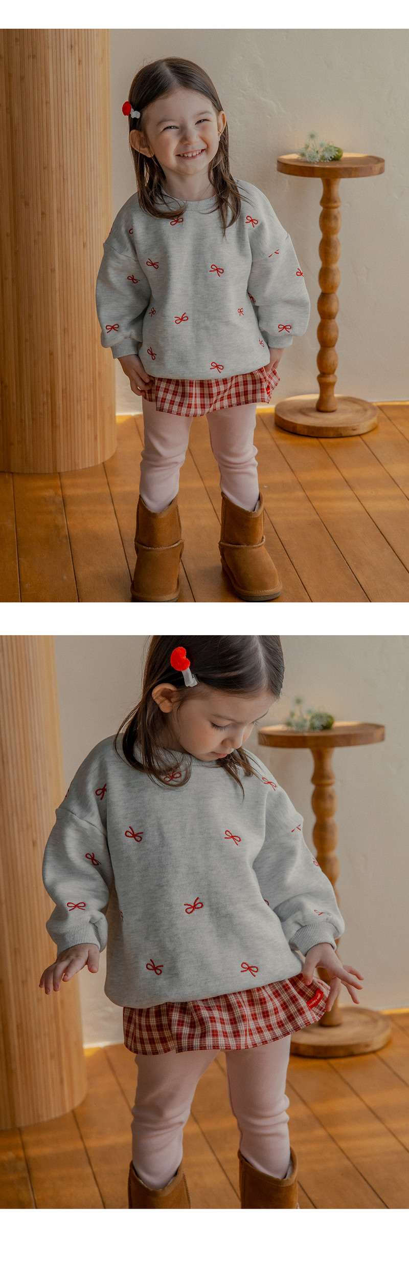 Pure Basic Modal Fleece Leggings by Kids Clara for Baby - view 4